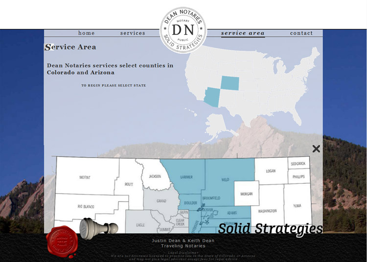 dean notaries website