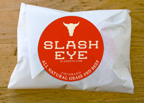 slasheye all natural beef sticker graphics
