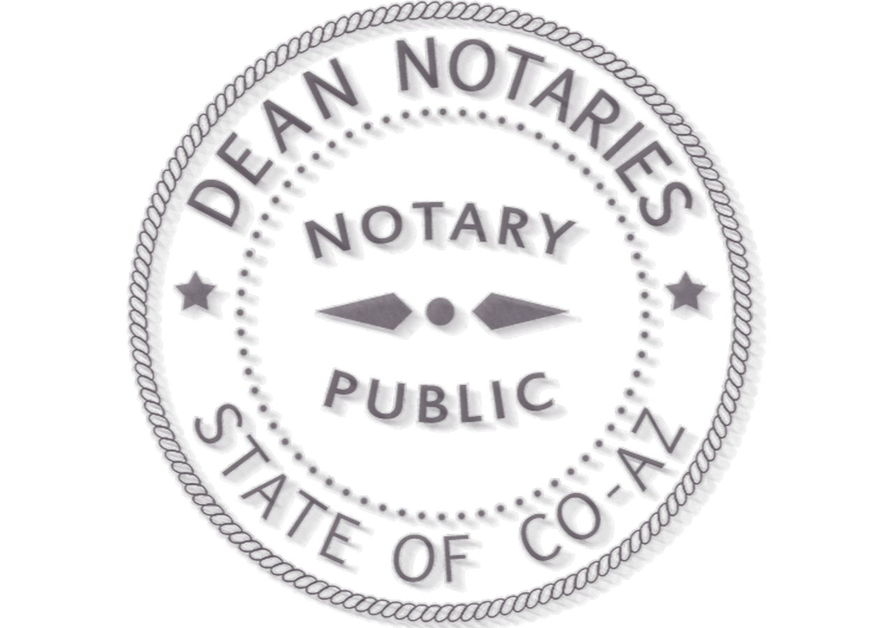 dean-notaries identity stamp